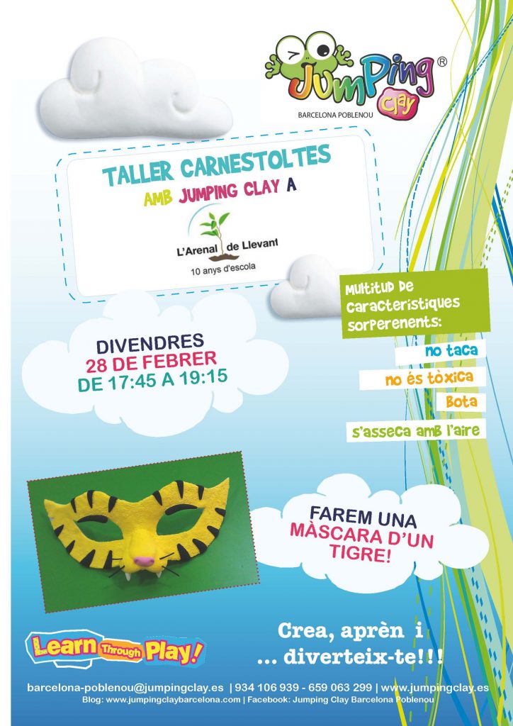 Cartell extra-escolar_Arenal-mascara