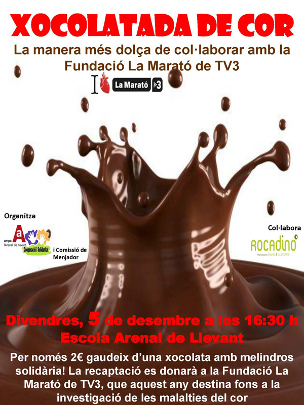 Xocolatada - cartell v2